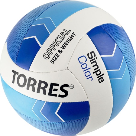 Купить Мяч волейбольный Torres Simple Color любительский р.5 в Волчанске 